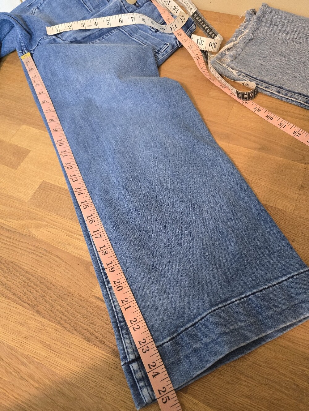 Maeve The Colette Crop High-Rise Wide-Leg Jean 27 Anthropologie Denim - Picture 12 of 13